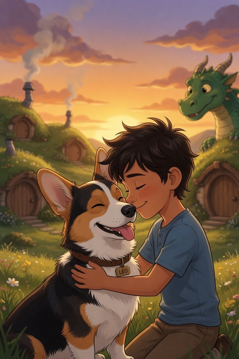 The Friendly Dragon Village cover